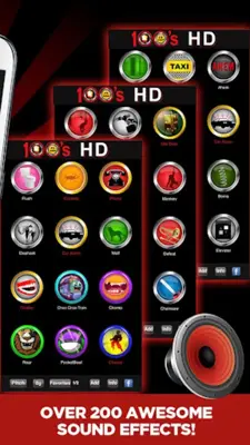 100's of Buttons & Sounds for android App screenshot 11